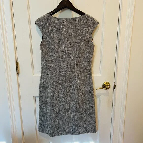 Brooks Brothers Tweed Pencil Dress Size 8 - Picture 6 of 13
